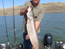 Roger Mohring of Ionia, IA with a 40 inch 20lb northern pike.
