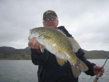 Ray Pearson of Billings, MT with a 3.5 pound smallmouth bass