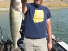 Colter Orr of Park City, MT with 5.5 pound, 24 walleye.