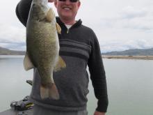 Dave Appledorn with a 3.75 pound smallmouth bass.