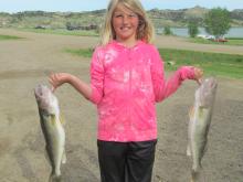 Morgan Fairchild with some nice walleyes
