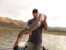 James Horson with a 15 pound northern pike.